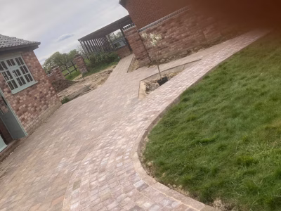 Driveway in Bury St Edmunds